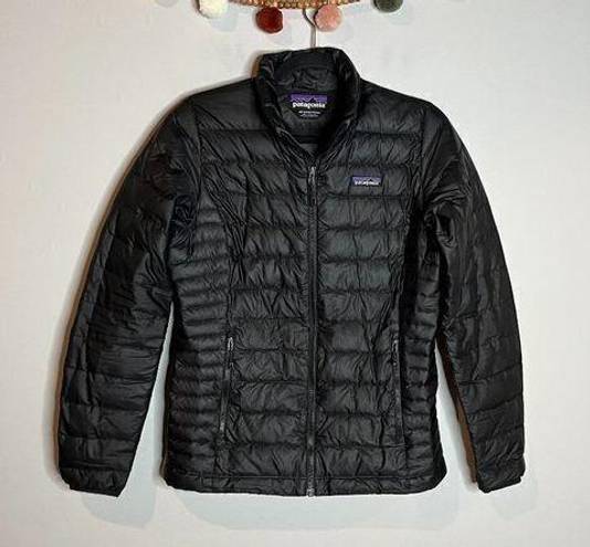 Patagonia  black women's down puffer jacket