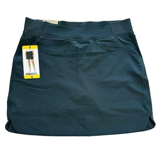 32 Degrees Heat 32 Degrees Cool Athletic Skort Womens S Smoke Green Tennis Golf Country Club NWT