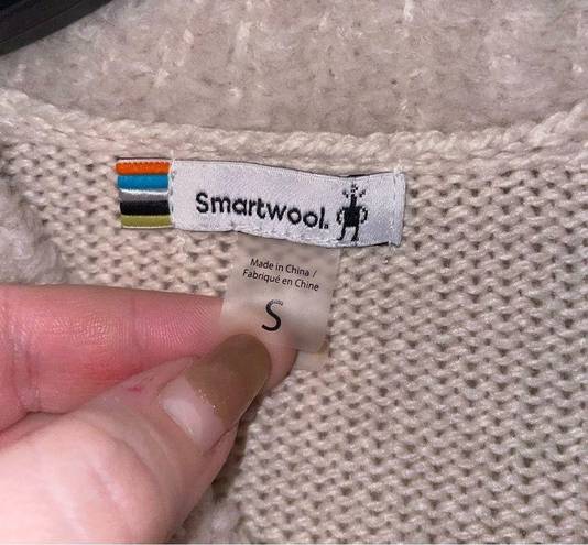 Smartwool  Cozy Lodge Tunic Sweater Natural Heather Beige Size Small