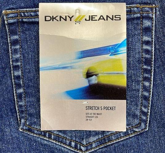 DKNY  Jeans NWT Stretch 5 Pocket Straight Leg Zip Fly Jeans Size 6