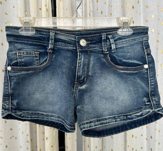 Hunter Demon &  601 Series Slim Cut Factory Faded Stretch Denim Jeans Shorts M