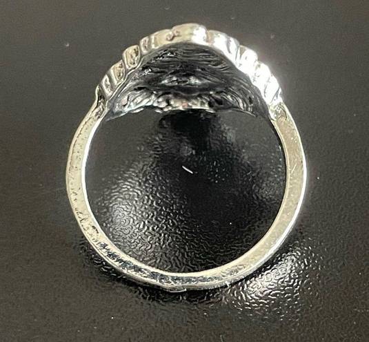 Onyx stone woman ring size 6.5