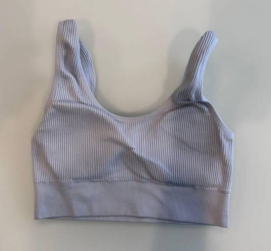 Aerie Light Blue  Ribbed Bralette