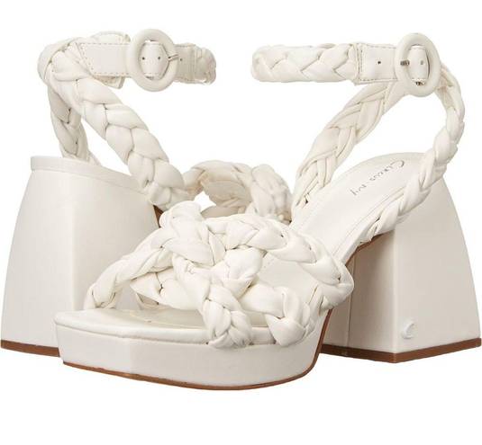 Circus by Sam Edelman NWT Circus NY by Sam Edelman white Mable ankle strap sandals size 8.5