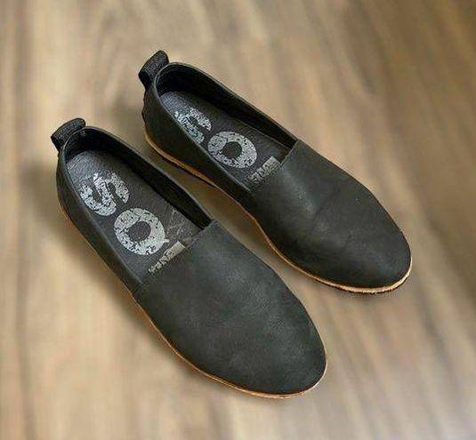 Sorel Ella Slip On Leather Loafers