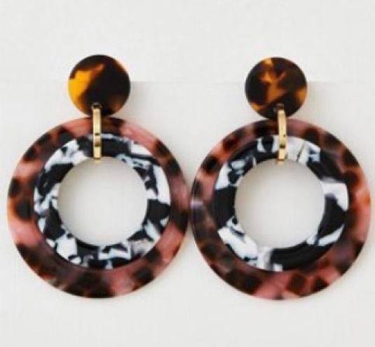 American Eagle  tortoise earrings