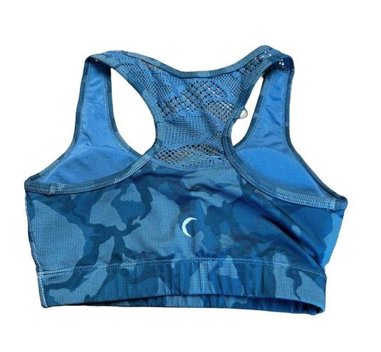 Zyia  | Blue Camo Bomber Bra | Size XXS