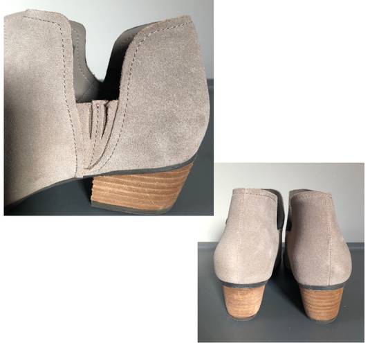 Blondo Waterproof Tan Suede Ankle Booties