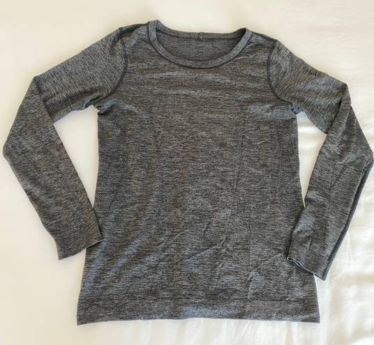 Lululemon Swiftly Tech Long Sleeve Shirt - Heather Gray