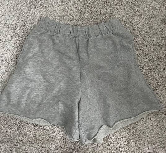 Aerie Gray Sweat Shorts