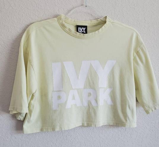 Ivy Park lemon crop tshirt