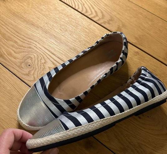 FitFlop  allegro ballerina metallic striped flats 11