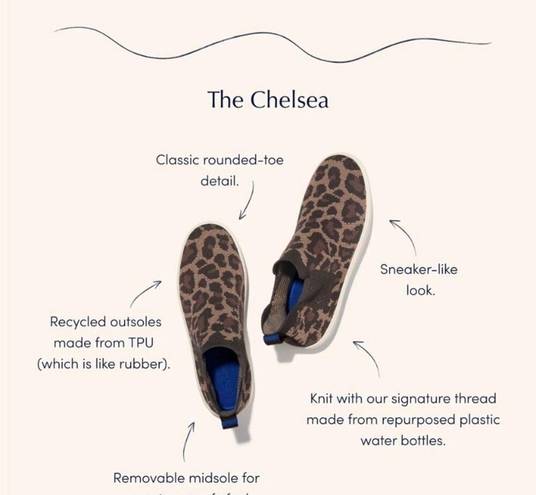 Rothy's Rothy’s Wildcat Cheetah Print Chelsea Sneaker Sz.7.5