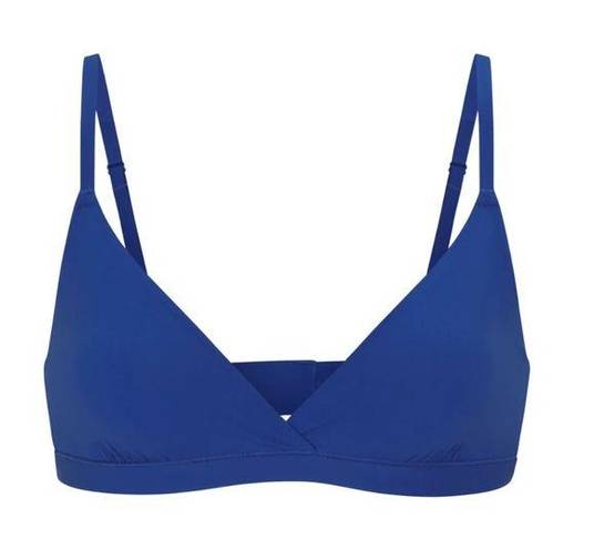 SKIMS NWT  Fits Everybody Crossover Bralette Sapphire Size 2X