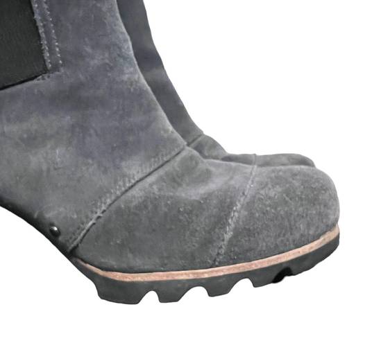 Sorel Addington Gray Ankle Bikercore Boots