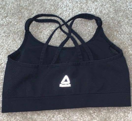 Reebok Black Sports Bra