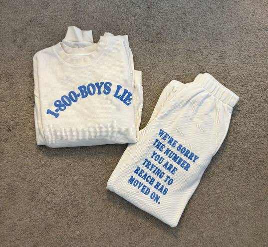 Boys Lie 1-800 Reunion Crewneck and Joggers