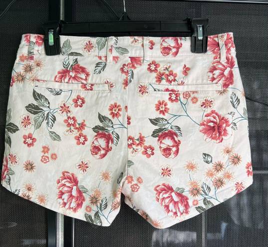 Bebop Floral stretchy denim shorts