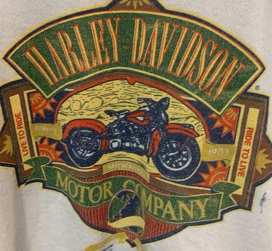 Krass&co Vintage 1990 Harley-Davidson Motor  Crewneck Sweatshirt Size XS/Small