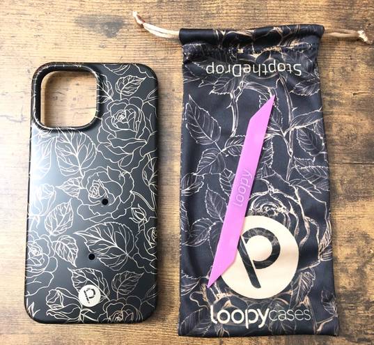 Loopy iPhone 13 Pro Max (6.7" Screen)  Case Lefty Enchanted Rose