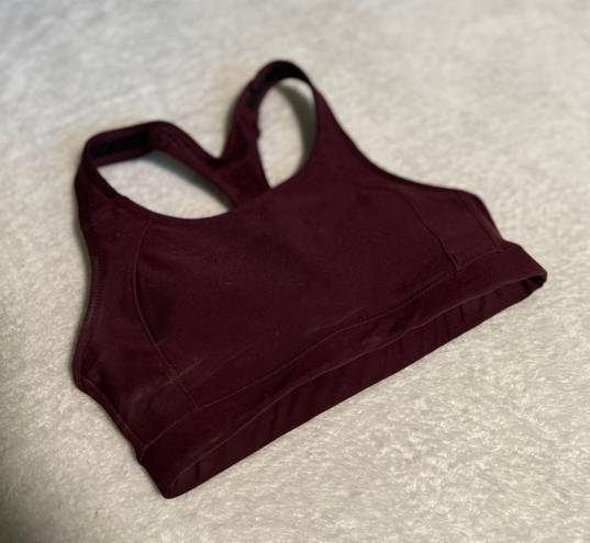 Avia small bra Burgundy 