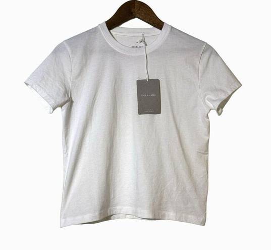 Everlane  The Organic Cotton White Box-Cut Tee NWT XS