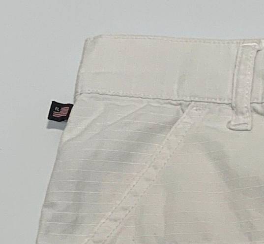 Polo  Jeans Company Ralph Lauren White Cargo Cotton Short