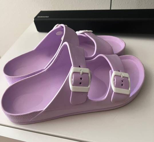 Waterproof Sandals Purple Size 8.5