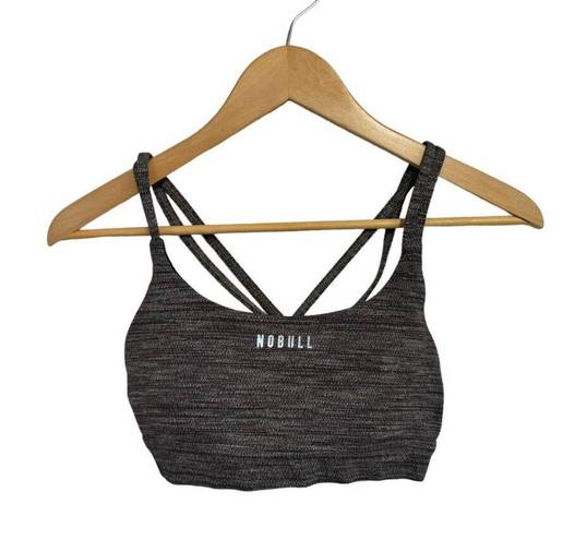 Nobull  Women's Sports Bra Padded Athletic Workout Strappy Size Medium