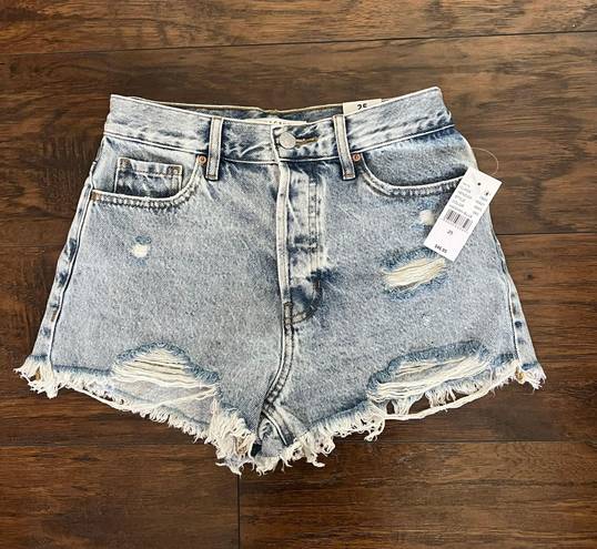 PacSun Vintage High Rise Jean Shorts