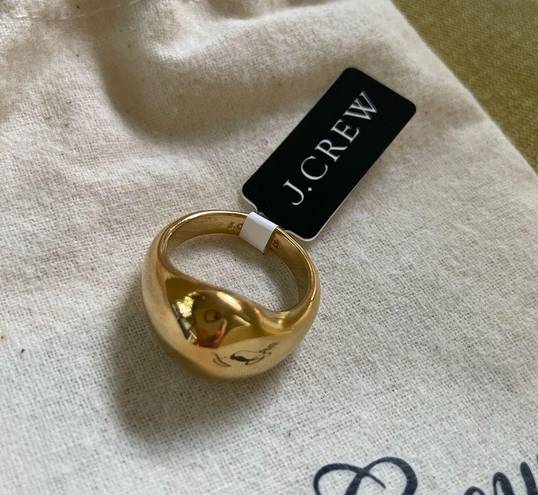 J.Crew  Gold Ring Size 8