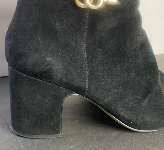 Bella Vita New  Women Block Heel‎ Ankle Booties Diaz Size US 11M Black Suede