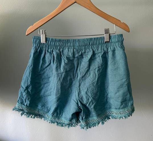 Sim & Sam  Teal Shorts