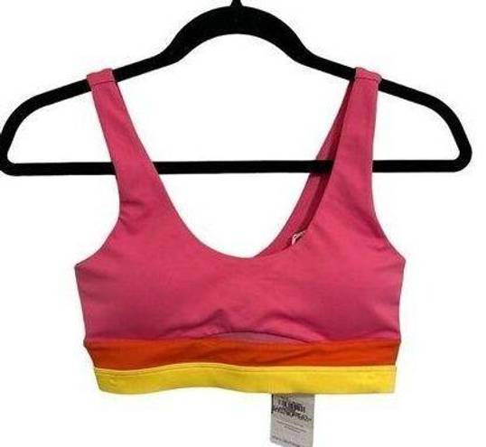 Harper NEW Cleo  Sports Bra Size XS Womens Bianco Electric Bralet With Pads Run