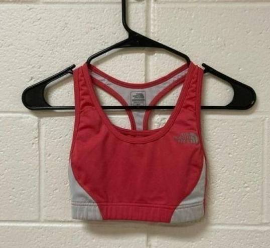 The North Face ⭐️  vapor wick pink sports bra in size xs