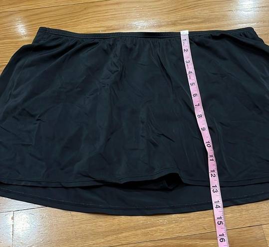 Cacique Swim by  women’s swim bottom skirt size 18 .