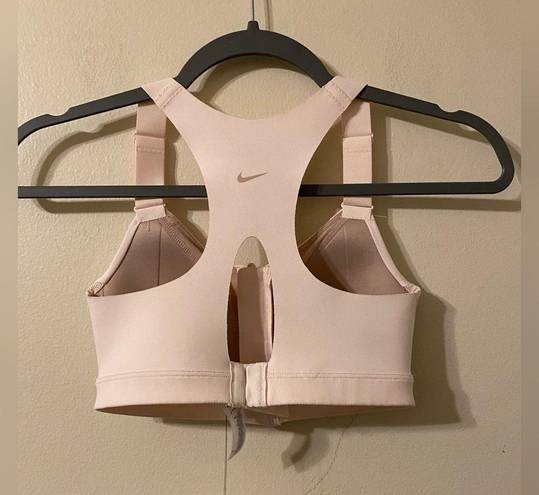 Nike New NWT  Dri-Fit Alpha High Support Padded Sports Bra Size XS Soft Pink