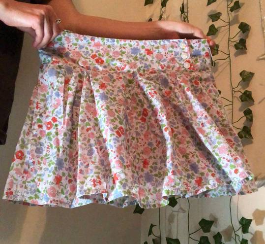 American Eagle Vintage Floral Miniskirt