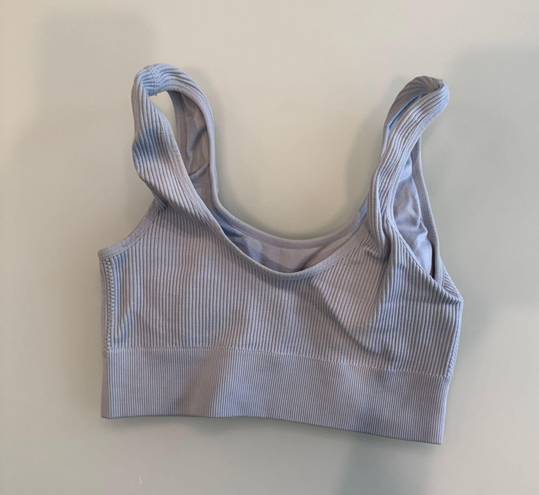 Aerie Light Blue  Ribbed Bralette