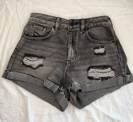 PacSun Black jean shorts