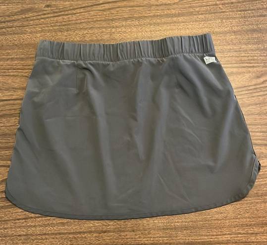 Nicole Miller  Size Large Gray Active Athletic Skirt