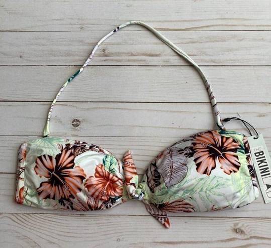 The Bikini Lab  Tropical Bikini Top Sz XL NWT