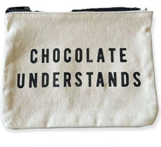 Mulberry  AND GRAND | Chocolate Understands Canvas Cosmetic Bag