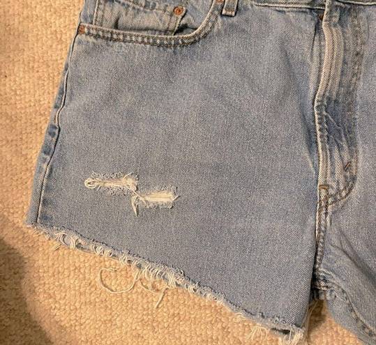 Levi’s 505 Red Tag Custom Vintage Cutoff Jean Shorts Size XXL