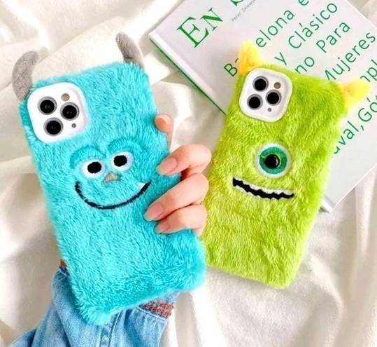 Mike Wazowski Iphone 12 ProMax Fuzzy Case