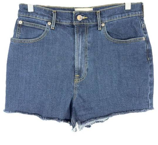 Everlane  Size 28 Jean Shorts The Way High Denim Short High Rise Blue 1294