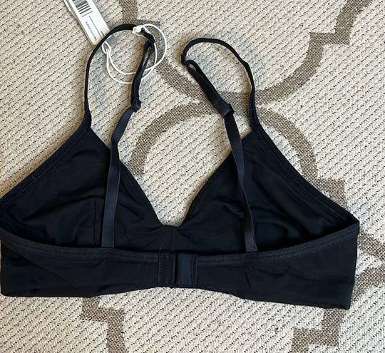 Everlane  The Cotton Bralette, black