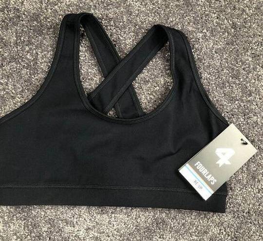 infinity FOURLAPS SPORTS BRA Size Medium Black  Bra Premium Athletic $68 MSRP