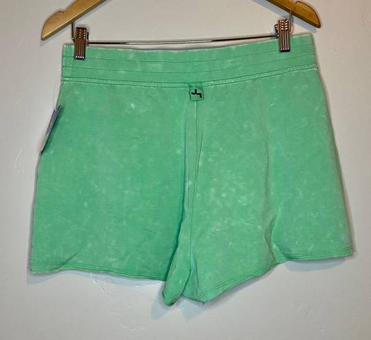 JoyLab Women’s Elastic Waist Shorts w/ Pockets Jade Cream NWT