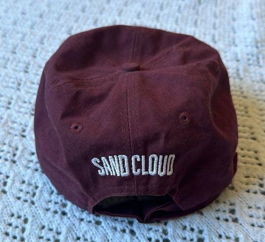 Sand Cloud  burgundy red hat